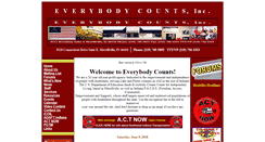 Desktop Screenshot of everybodycounts.org